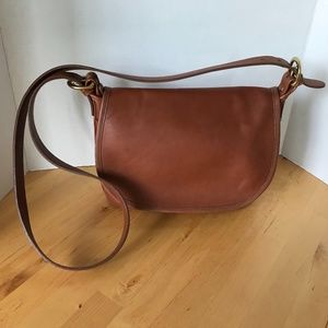 Coach Retro Fletcher Leather Bag, Brown